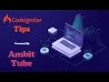 How to install the PHP CodeIgniter framework