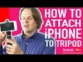 How to Attach your iPhone to a Tripod Brighton West