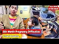 8th Months PREGNANCY DIFFICULTIES .. I CANT BREATHE 🥹 | BMW IN THE HOUSE 🏠 