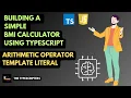 Building a Simple BMI Calculator using TypeScript A Step-by-Step Guide