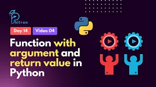 14 4 - Function with argument and return value in Python Python Bangla Tutorial