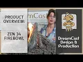 DreamCast Zen 34 Concrete Firebowl - Product Overview