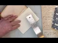 How to Make a Bohemian Vintage Notebook DIY Junk Journal Tutorial