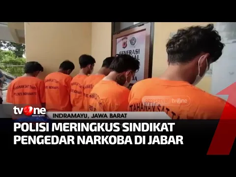 Sindikat Pengedar Narkoba di Indramayu Diringkus