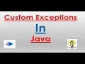 Create A Custom Exception