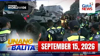 Unang Balita - Part 2 (September 15, 2026) | Unang Hirit