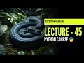 Exception Handling Try Except Else Finally in Python Lecture - 45 Python Course In Hindi