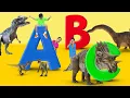 Lagu ABC Dinosaurussen met Atrin en Soren | Dinosaurusalfabet, namen en geluiden | Educatieve video vo...