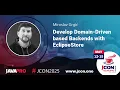 Develop Domain-Driven based Backends with EclipseStore Miroslav Grgic EN