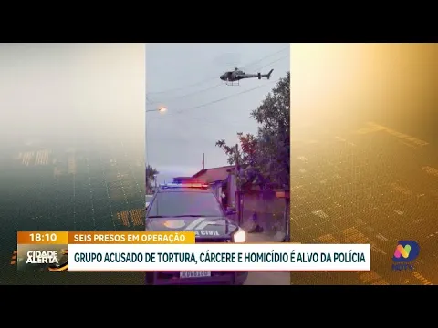Ação policial em Laguna: seis detidos por tortura, cárcere e homicídio