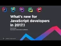 New for JavaScript developers in WebStorm and IntelliJ IDEA 2017 1