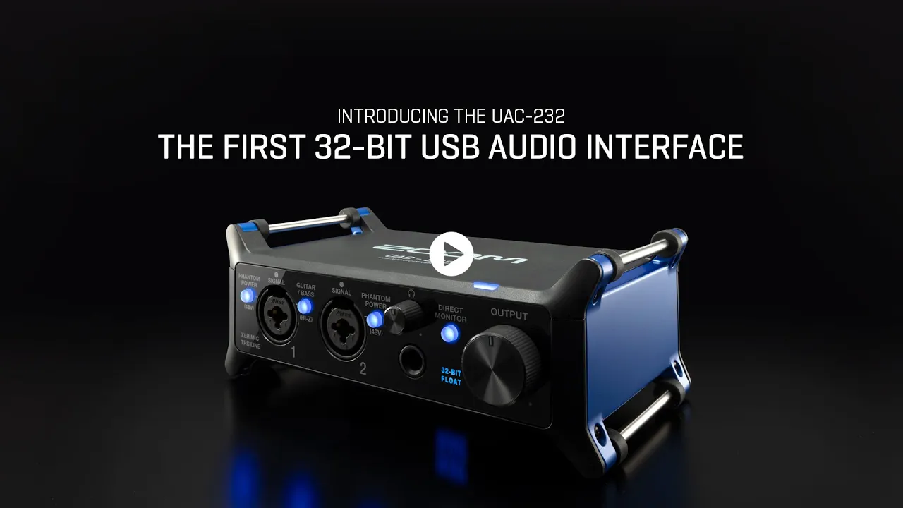 DTM・DAW ZOOM UAC-232 UAC-232 Audio Interface | Buy Now | ZOOM