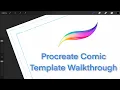 Procreate Comic Book Page Templates - Walkthrough