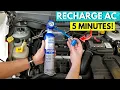 Properly Recharge Your Car s Air Conditioning AC System in LESS than 5 Minutes - Jonny DIY