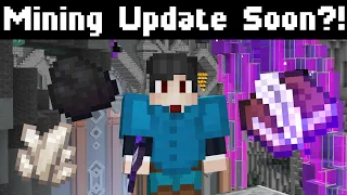Massive Mining Update Soon Silex New Armor Hypixel Skyblock News
