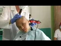 Young girl punishment headshave FULL