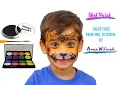 Tiger Face Painting Tutorial