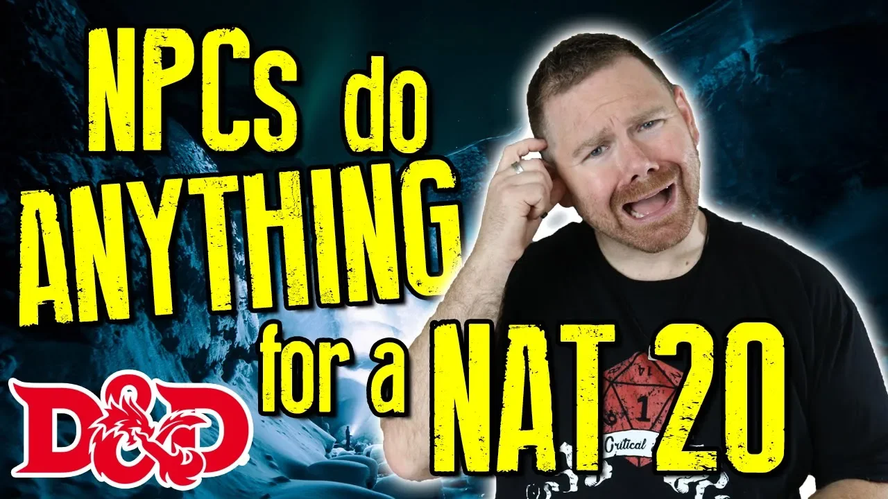 D&D Persuasion | Can Players Convince NPCs to Do Anything on a Natural 20? | Ask a DM #1
