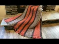 Crochet this Bernat Sheepy Blanket Feels Like a WEIGHTED Blanket EASY all Half Double Crochet