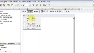 Notepad application made in Java
