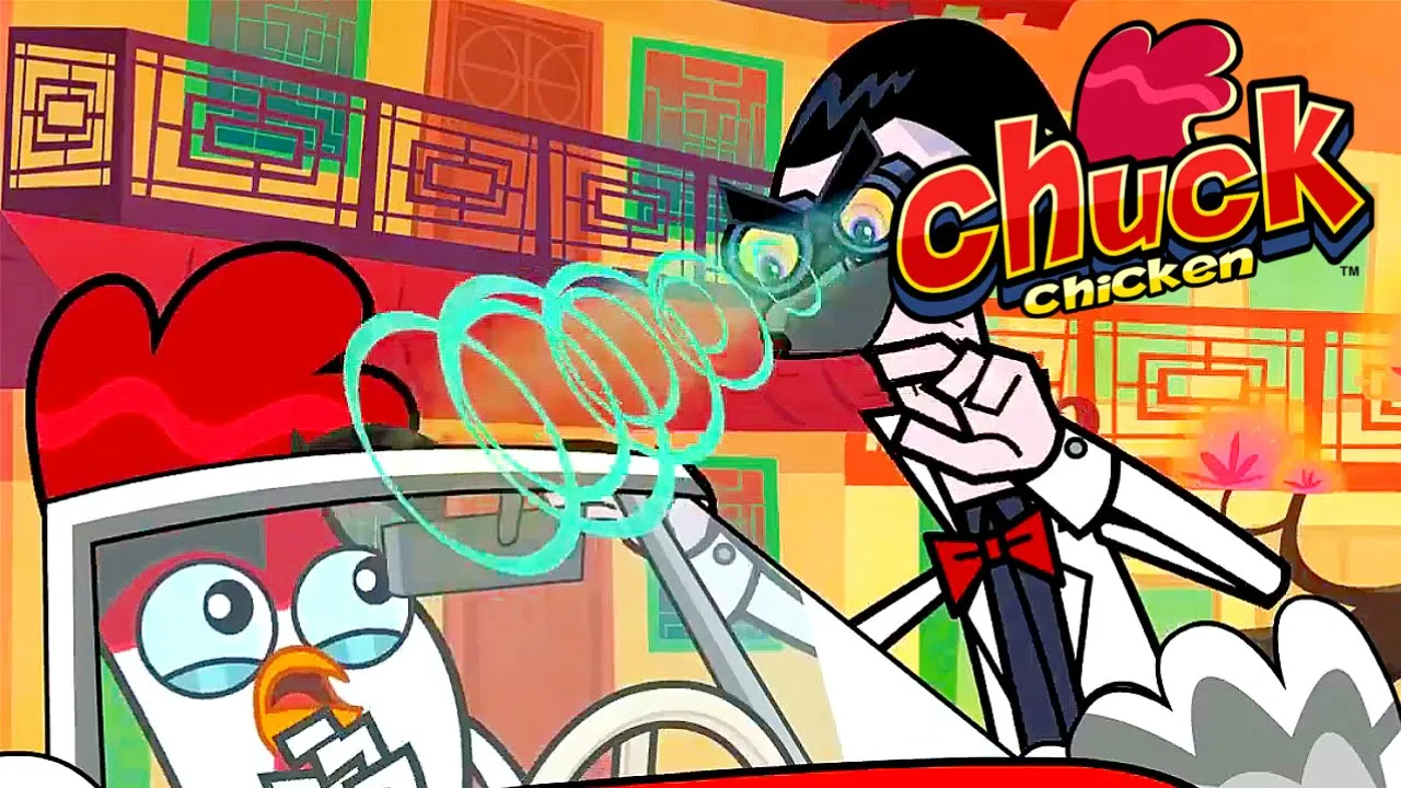 Chuck Chicken Full episode 💥 The mind thief 🔥🛸 New - Superhero cartoons  - Action Cartoon