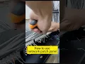 How to use network patch panel