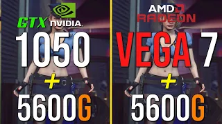 Ryzen 5 5600G VEGA 7 vs GTX 1050 1080p Test in 8 Games