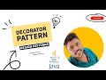 Decorator Pattern in java Design Patterns 04