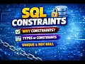 NOT NULL Constraint vs UNIQUE Constraint What s the Difference