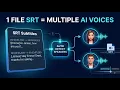 How to Give Each SRT Speaker a Different AI Voice Automatically