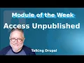 Drupal Module Access Unpublished