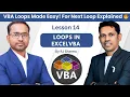 VBA Loops Simplified Master For Next Loop with Examples Hindi Tutorial
