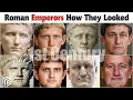 1st Century Roman Emperors Realistic Face Reconstruction Using AI and Photoshop