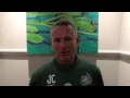 Charlotte WSOC John Cullen talks after match with Shelbourne