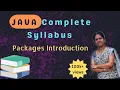 Packages introduction in java 37 java course in telugu