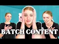 How To BATCH Create TIKTOK Content For Beginners (it's easier than you think!)