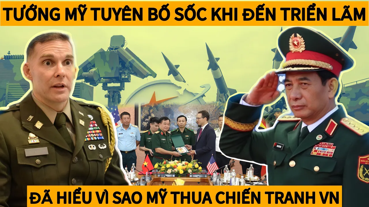 Outline Video Lãnh đạo BQP Mỹ tuyên bố sốc khi đến triển lãm Việt Nam, đã hiểu vì sao Mỹ thua VN năm 1975