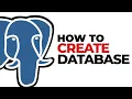 How To Create Database in Postgresql