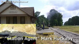 Hooping Up Train Orders - Texas State Railroad 2016 Photographer s Special