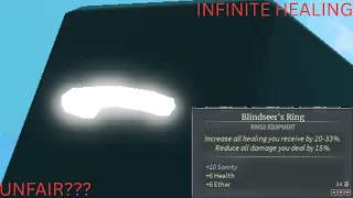 This Item Uncaps Healing Blindseer Ring Deepwoken