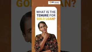 All about the tenure of gold loan repayment! | Watch this short in Tamil to know more | IIFL Finance