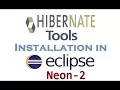 how to install hibernate in eclipse neon 2 -- latest 2017