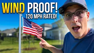 Heavy Duty Flag Pole Setup Why This 11-Gauge Aluminum Outperforms The Rest