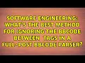 What s the best method for ignoring the BBCode between code tags in a full-post BBCode parser