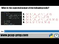 Python PCAP certification - Practice Tests Sample Question www pcap-prep com
