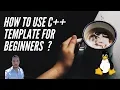 How to use C template