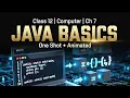 JAVA BASICS in One Shot Class 12 Computer Ch 7 Animated Narayana Education Hub