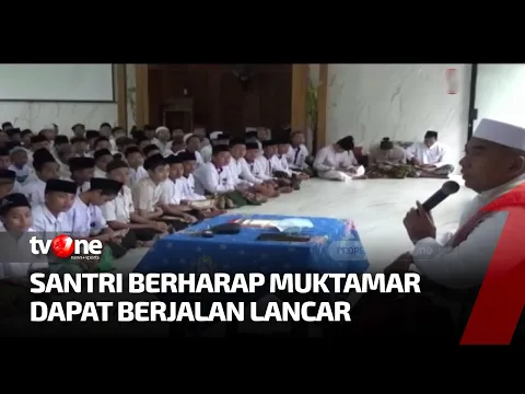 Muktamar Ke 34 NU, Ratusan Santri di Jombang Menggelar Istighosah