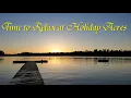 Relaxing at the Holiday Acres Resort in Rhinelander Wisconsin - Memorial Day weekend 2021