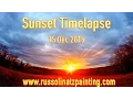 Sunset Timelapse 15 Dec 2015 Hartford Ct 4K